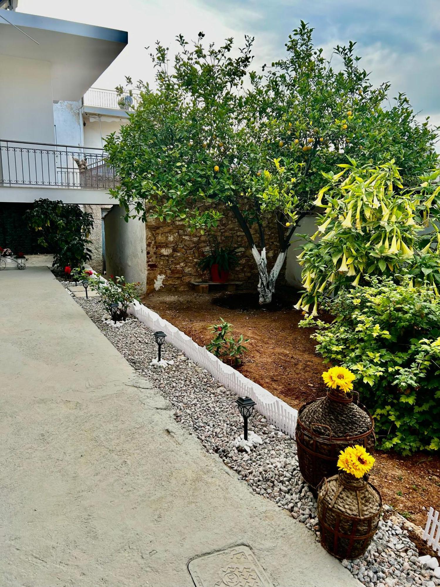 Flower House In Koropi-Near Airport Exterior foto